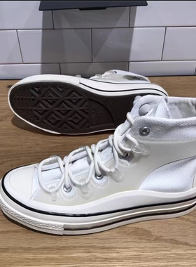 匡威Converse 1970S透明高帮帆布鞋男女同款172255C