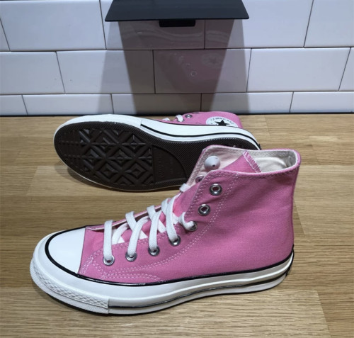 1970s匡威1970S蜜桃粉粉色男女经典高帮透气休闲帆布鞋A08184C