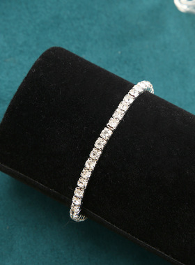 temperament diamond bangle girl rhinestone Elastic bracelet