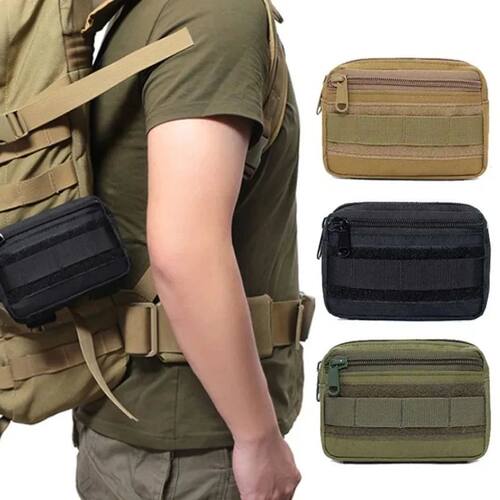 EDC Molle Waist Bag Tactical Pouch Medical Outdoor First Aid