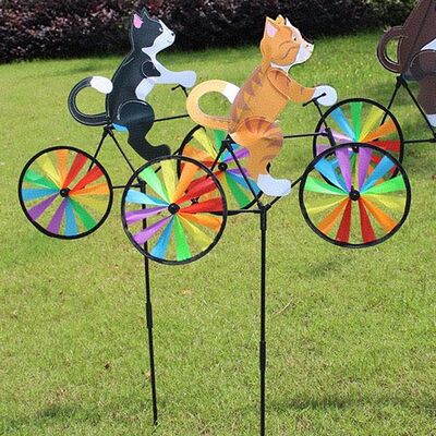 Animal Riding Three-dimensional Cartoon Modelling Windmill C