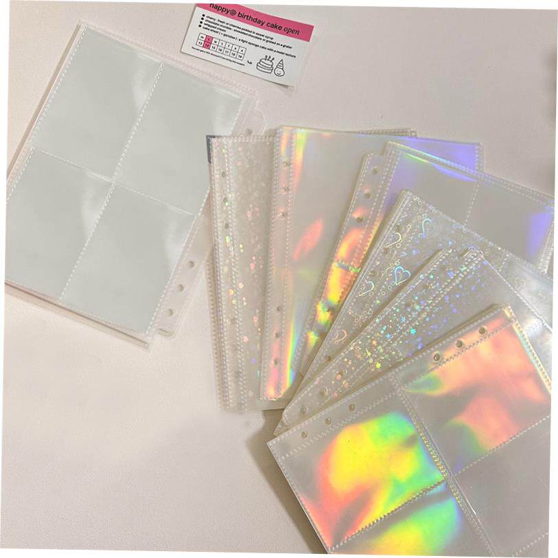 10PCS/Pack A5 Kpop Photocard Binder Sleeves Idol Photo Card