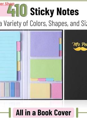 Self-Stick Memo Pads Planner Paper Tabs Notepad Stickers