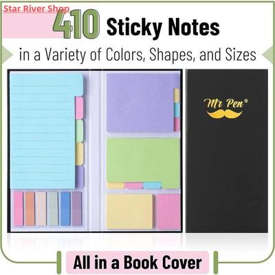 Self-Stick Memo Pads Planner Paper Tabs Notepad Stickers