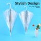 Umbrella雨伞学生上学专用半自动 Large Transparent Umbrella