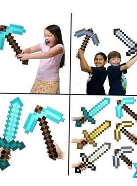 Minecraft build sandbox games EVA my world diamond sword axe