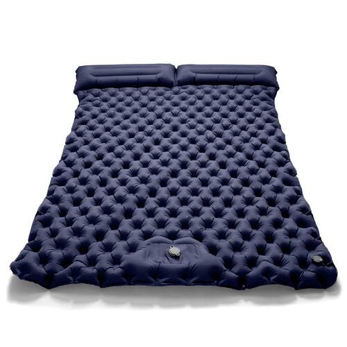 Outdoor Camping Double Inflatable Mattress Extra Wide Sleepi