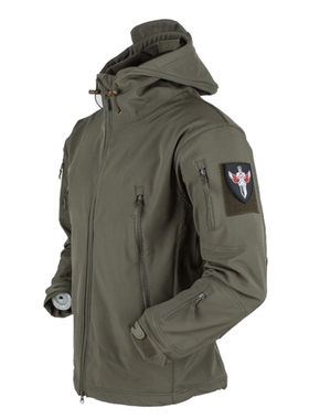 Men's winter jacket Fleece Windproof  Thermal coat plus size