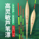 竞技带壳芦苇浮漂定制混养黑坑综合鱼漂野钓行程鲫鱼鲤鱼浮标加粗