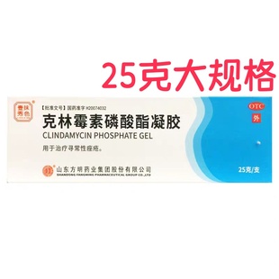 1支 东药 25g 盒 克林霉素磷酸酯凝胶