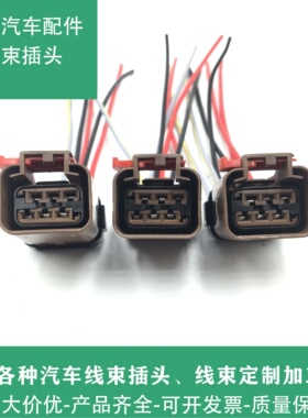 别克凯越雪佛兰乐风乐驰斯帕克景程电子燃电动汽油泵插头6P