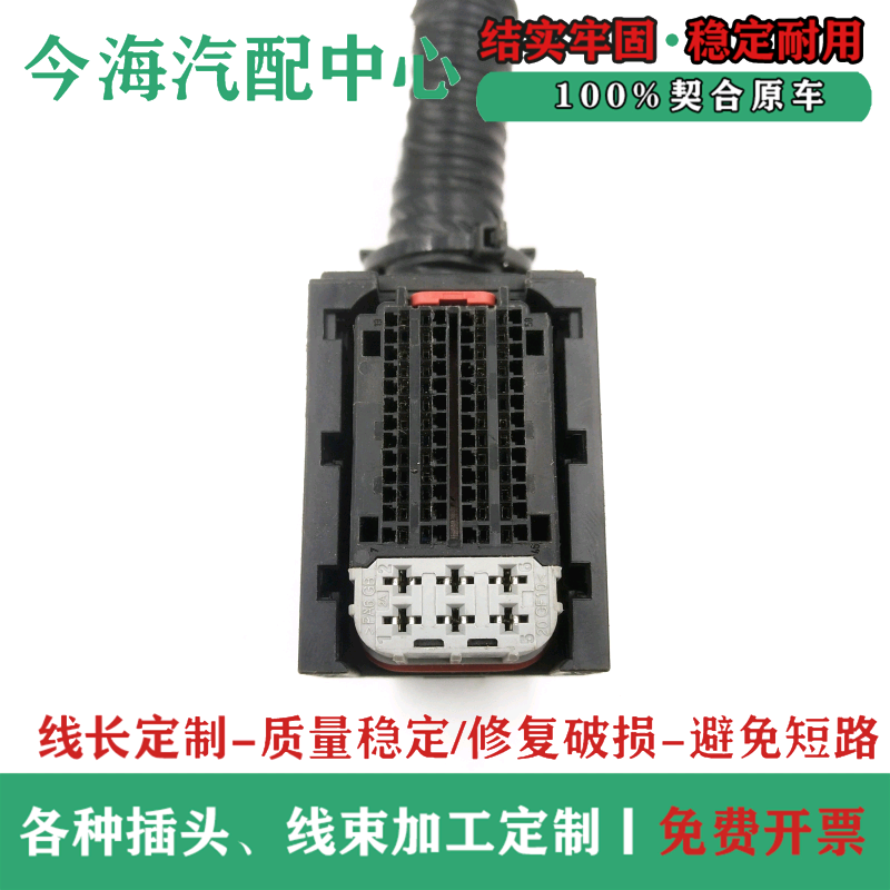 江铃凯运凯锐全顺 德尔福 电脑板ECU DCM3.2插头插座96 58针满线