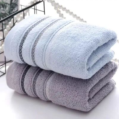 1pc Face Towel Absorbent Pure Hand Face Cleaning Hair Shower