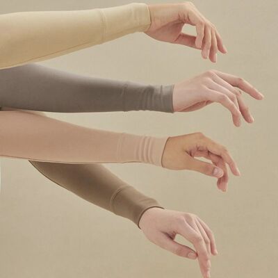 Summer New Modal Cotton Arm Warmers For Women Girls Soft Dri