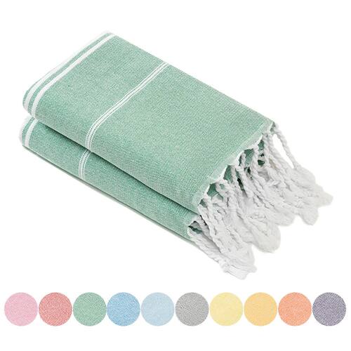 Cotton Turkish Kitchen Towel Nordic Tassel Tea Towel Rectang