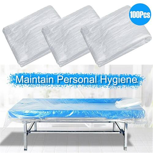 100 Pieces Disposable Massage Table Sheets protector SPA Bed