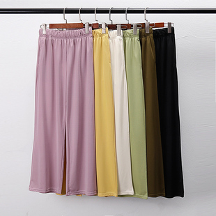 阿妮家的舞蹈服夏宽松冰丝透气直筒裤形体显瘦古典舞练功裤演出服