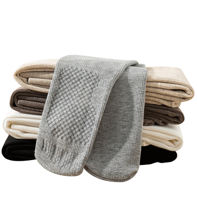 春秋加绒纯棉舞蹈袜打底裤女童儿童跳舞袜子校服搭配白色练功袜裤