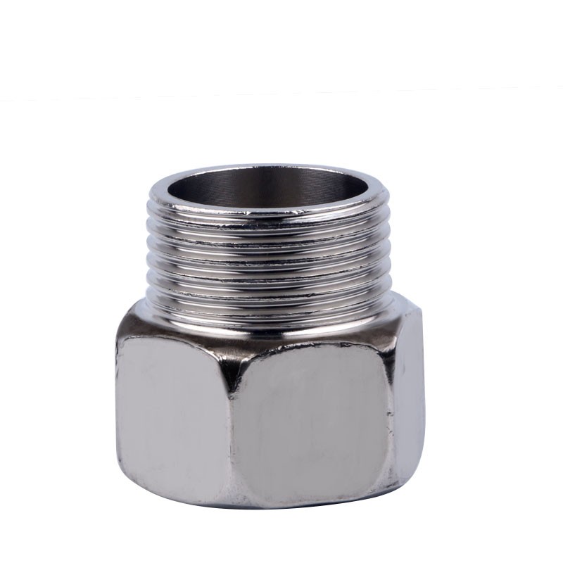 不锈钢1寸内外丝接头加长一寸32MM外螺纹L转1寸内牙直接水管接配