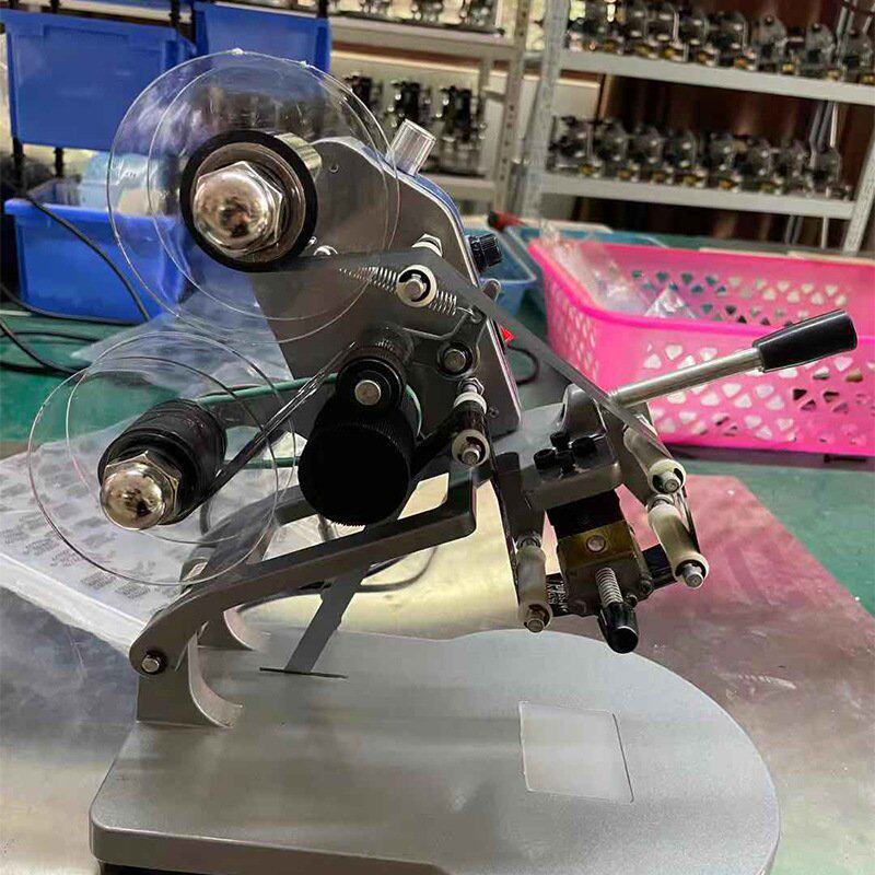 DY-8型手动色带打码机 生产日期喷码机 直热式钢印塑料袋打码机