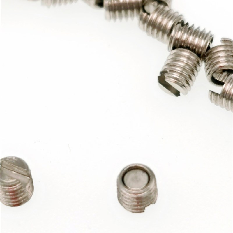 带座磁铁 外螺纹型 M5X5mm 一字槽机磁性机米螺丝 圆形螺丝磁吸