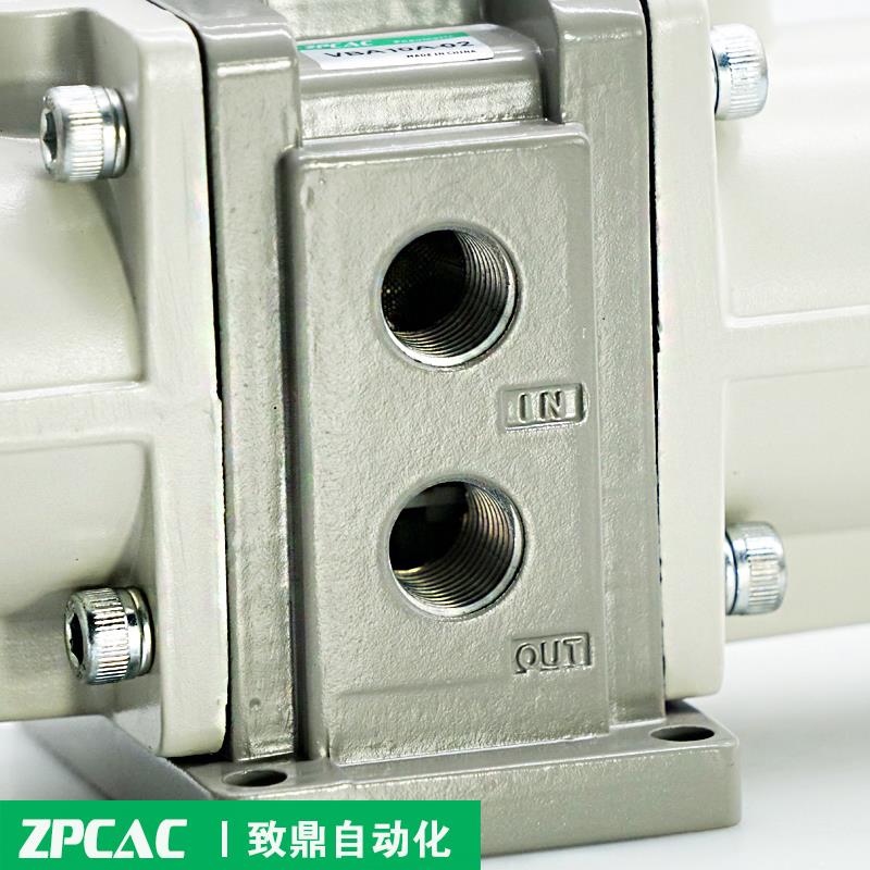 气动增压阀气体气压空气增压泵储气罐VBA10A-02/20A-03/40A-04GN