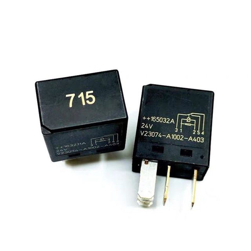 进口电装156700-2190日立三一小松挖I机空调启动油泵继电器24V5脚