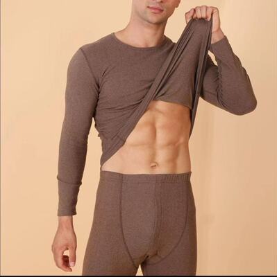 【特价】新德绒保暖内衣男保暖套装恒温无痕加厚薄绒秋衣秋裤