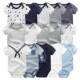 Unisex Bodysuits 5PCS Girl 2023 Cotton Baby Clothes Newborn