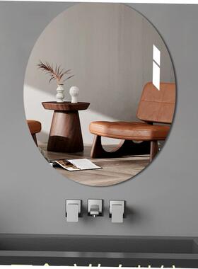 With gum mirror sticker wall soft mirror wallpaper