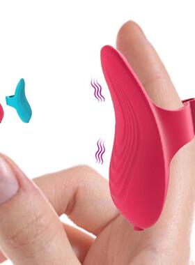 USB Charge Finger Massage Ring Vibrator for Women Clitoris