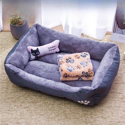 Cat Cushion Dog Bed Winter Warm Pet Dogs Donut House Dogbed