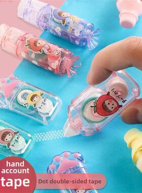 Creative Double Sided Adhesive Dots Stick Roller Glue Tape D