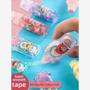 Creative Double Sided Adhesive Dots Stick Roller Glue Tape D