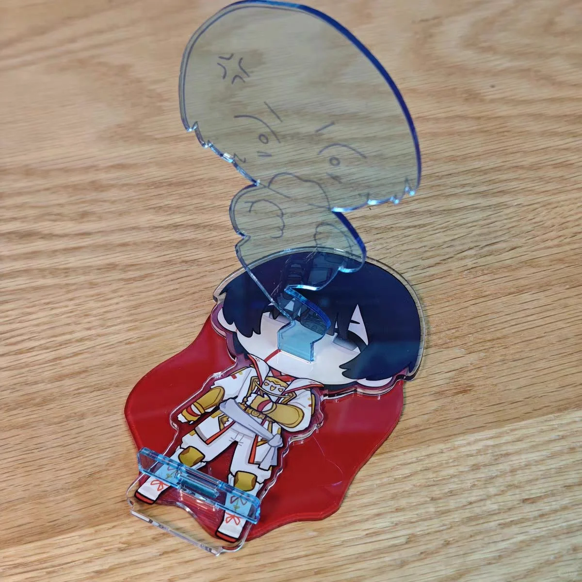 thumbnail for FF14 merchandise Chaoyang Sass Brutus fan acrylic standee upside down ornament decorated with millet for collection