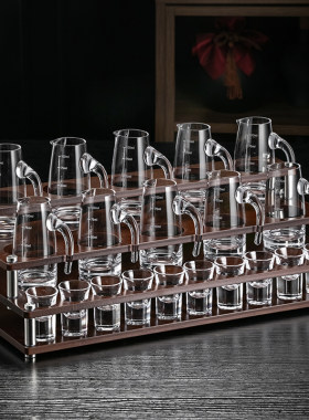 白酒杯架收纳置物架子家用白酒杯