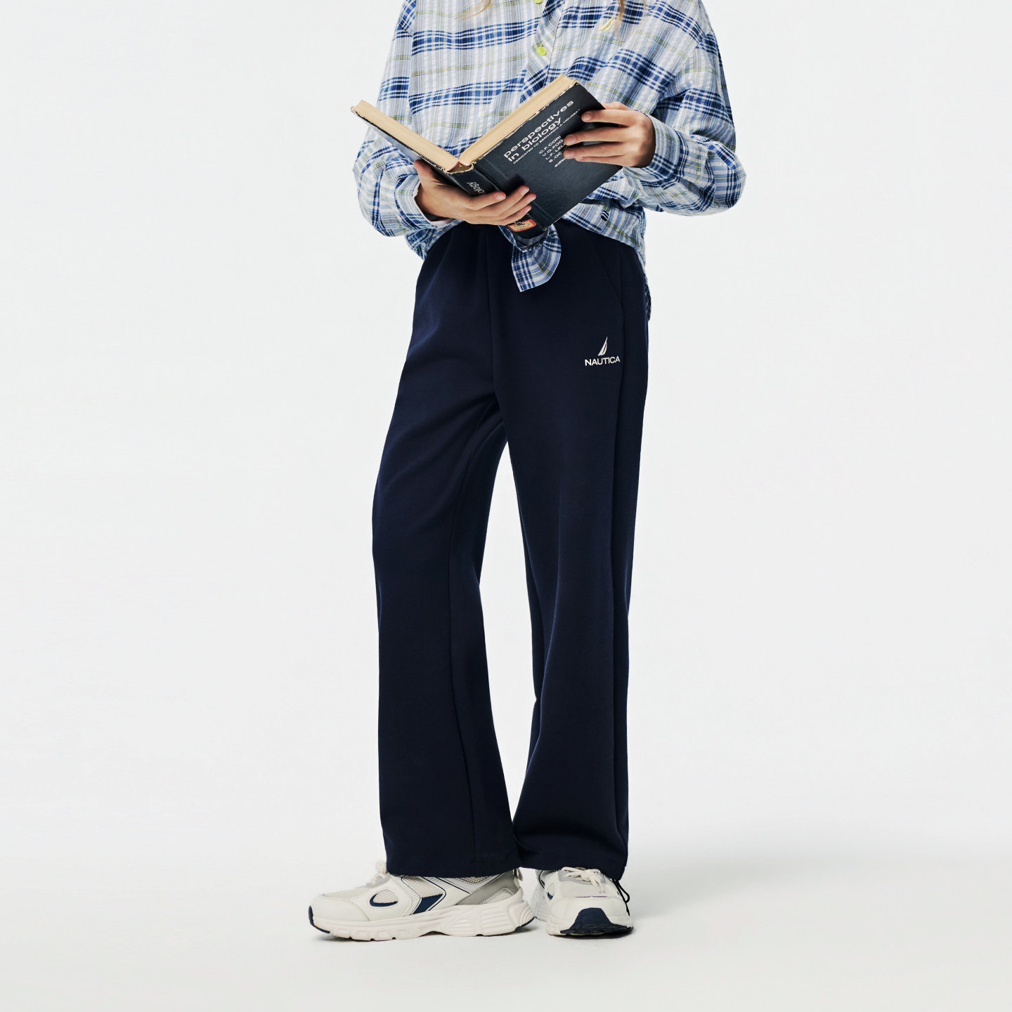 NAUTICA/诺帝卡童装男女童直筒裤春秋季运动休闲宽松休闲裤子,童装/婴儿装/亲子装,运动裤卫裤,淘宝优惠券,粉丝福利购,淘宝优惠卷