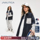 NAUTICA 复古 外套春秋儿童美式 诺帝卡童装 男童女童假两件牛仔衬衫