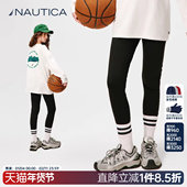 NAUTICA童装 legging儿童城市户外 打底裤 女童运动瑜伽裤 春秋夏季