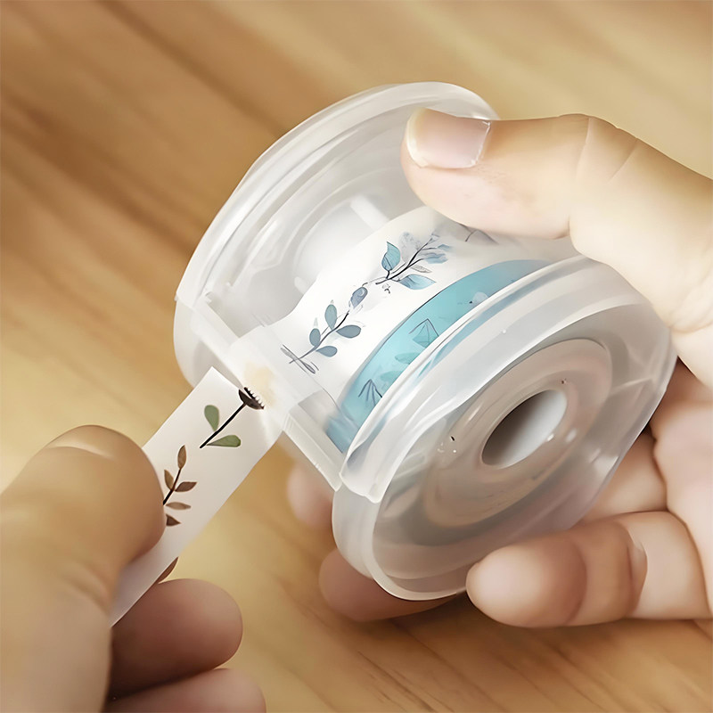 胶带座文具胶纸座便携胶带切割器图片