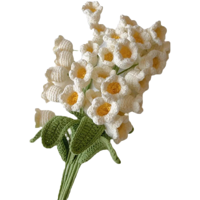 铃兰花手工编织成品创意