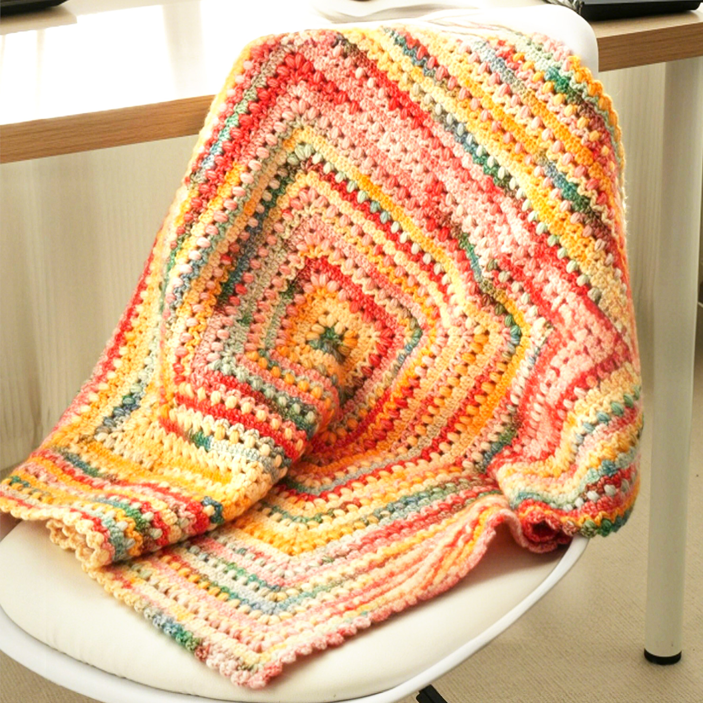 毛毯编织diy毯子柔软舒适