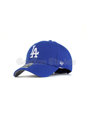 47brand MVP 系列克莱因蓝大标LA户外美式NY棒球帽遮阳鸭舌运动