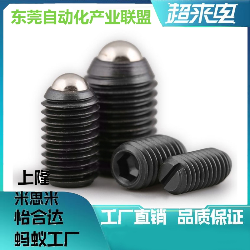 球头柱塞 精密型 BPY3/4/5/6/8/10/12/16 内六角波珠