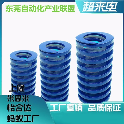 蓝YSIM-D50-L64 L76 L89 L102 L115 L127 L139 L152 ISO矩形弹簧