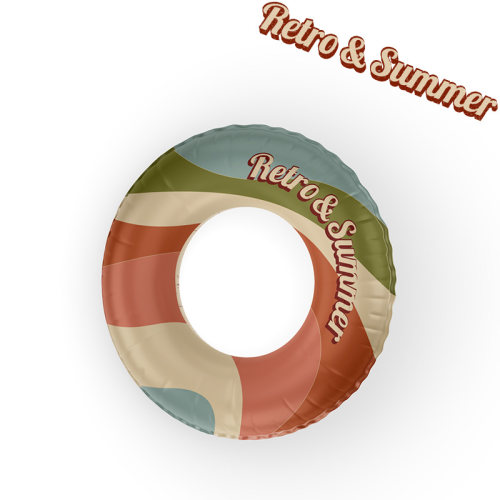 Retro&Summer复古美式度假游泳圈