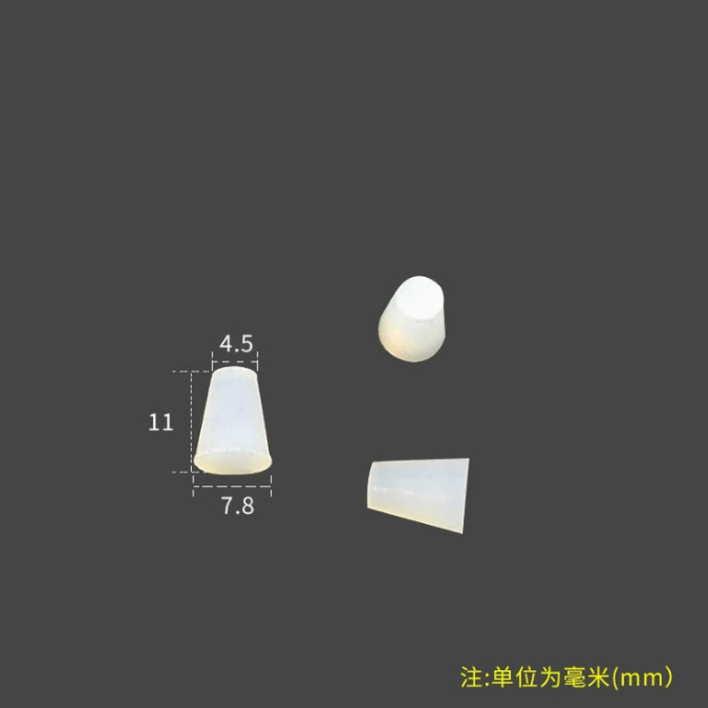 胶垫硅胶软塞子堵孔防臭直喷大量软胶帽1*2.5*13神器方管木工