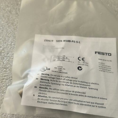 价Festo接近开关SIEN-M18B-PS-S-IEN-M12B-PS-S-IEN-M30B-PS-S-L