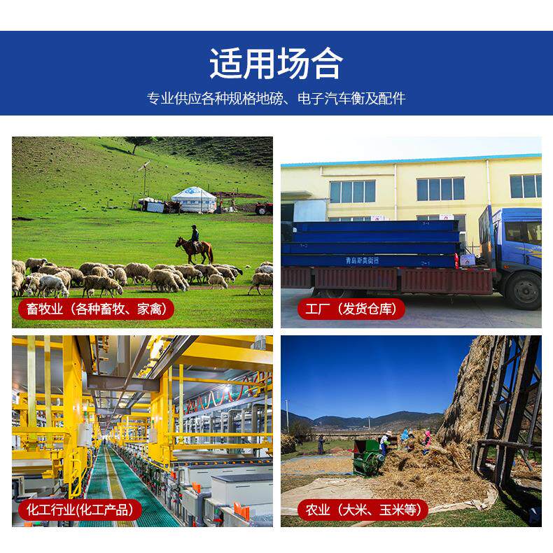 动物电子地磅秤称猪地磅畜牧围栏秤称牛地磅