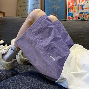 多巴胺儿童短裤夏季潮流薄款速干沙滩裤子男女童运动休闲五分中裤